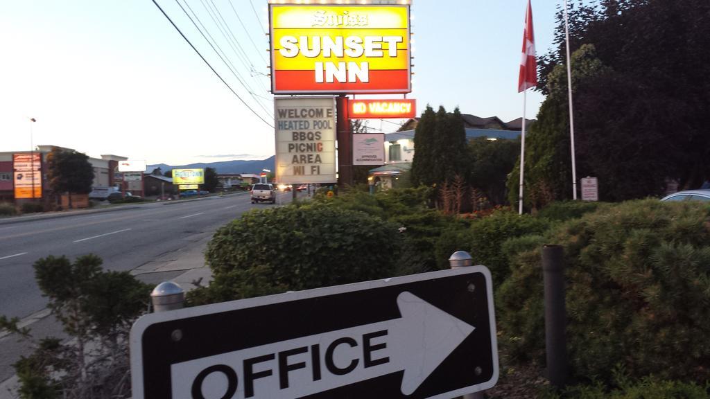 Swiss Sunset Inn Penticton Eksteriør bilde